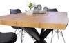 Esstisch 140x80 cm Baumkante Holz Wildeiche-Optik Produktbild-Vorschau 4