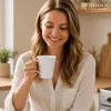 Tazza Wilmax da 380 ml in porcellana bianca per caffè e tè Anteprima dell’immagine prodotto 7