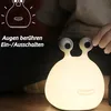 LED Nachtlicht Kids Slug Lampe Silikon Kabellos Stufenlos Produktbild-Vorschau 4