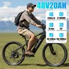 PiXELPiLOT 26 Zoll E-Bike 48V 20Ah Akku, Shimano 7-Gang Produktbild-Vorschau 8