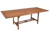 DEGAMO Gartentisch Holztisch Ausziehtisch 180/230x100cm, Produktbild-Vorschau 2