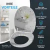 SANILO® WC-Sitz mit Absenkautomatik und Schnellverschluss Produktbild-Vorschau 3