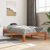 Design Massivholzbett Wachsbraun 90x190 cm Kiefer, Produktbild-Vorschau 3