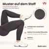 Bellivalini Sport Leggings Damen High Waist Po Push Up Gym Voir les images du produit 5