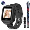 （Schwarz）Kinder Smartwatch mit GPS-Telefonuhr  Produktbild-Vorschau 2
