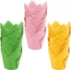 150 Pcs Muffinförmchen Tulpe Backförmchen aus Papier Produktbild-Vorschau 1