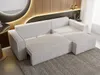 A modern living room with a light gray sectional sofa. Produktbild-Vorschau