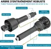 Wiltec Arbre Transmission T4 cardan - longueur 800-880 mm / Voir les images du produit 4