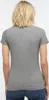 MUSTANG Damen, T-Shirt Alina C Logo Tee, S, Grau, sport, Produktbild-Vorschau 3