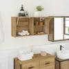 vidaXL Koupelnová nástěnná skříňka Artisan dub 80x25x40 cm Náhled obrázku produktu 2