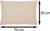 Fodera per cuscino in cotone, 50 x 70 cm Anteprima dell’immagine prodotto 6