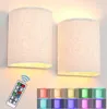 2 Stück LED Wandleuchte Innen RGB Akku,Wandlampe Kabellos Produktbild-Vorschau 1