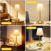 ZMH Stolní lampa Bezdrátová noční lampa Sada 2 LED stolních Náhled obrázku produktu 6