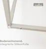 osoltus Pflanzkasten Raumteiler cube Warmgrey Grau Konsole Produktbild-Vorschau 7