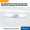 EXQUISIT Flaschenkühlschrank 3Roste 118L Glastür C weiß Náhľad obrázku produktu 11
