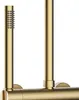 Regendusche verstellbar Gold Marwell Duscharmatur Classico Produktbild-Vorschau 4