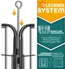 TRESKO® Welpenlaufstall 80 cm hoch mit Dach & Erdankern | Produktbild-Vorschau 4
