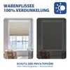 Sekey Wabenplissee ohne Bohren 90x130cm Doppelplissee  Produktbild-Vorschau 5
