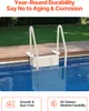 SucceBuy-Schwimmbadleiter, 4-stufige Doppelhandlauftreppe Produktbild-Vorschau 5