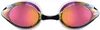 A pair of swimming goggles with pink mirrored lenses and iridescent frames. Anteprima dell’immagine prodotto