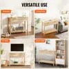 Rattanowa konsola VEVOR z 2 szufladami, rattanowy stolik Podgląd zdjęcia produktu 6