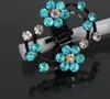 3 Mini Haarklammern Strass Sternenschweif türkis Produktbild-Vorschau 1