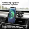 Accezz Telefoonhouder auto - Draadloze oplader - Dashboard Productafbeelding-voorbeeld 2