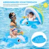 Baby Schwimmring mit Sonnendach Schwimmring für Kleinkinder Produktbild-Vorschau 6