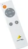 A white remote control for a light fixture. Produktbild-Vorschau