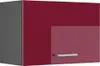 A product shot of a red and gray kitchen cabinet. Náhľad obrázku produktu