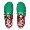 HEYDUDE Wendy Holiday Elf Damen Weihnachtsschuhe Green/Red Produktbild-Vorschau 4