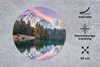 MuchoWow® Mauspad Mousepad Berg - Wald - Wasser - Himmel - Produktbild-Vorschau 2