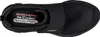 A top-down view of a black Skechers shoe. Produktbild-Vorschau