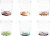 Excelsa Set mit 6 Wassergläsern Fuji Glas 34 cl Bunt Produktbild-Vorschau 1