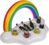 aufblasbarer Pool Bar Getränkehalter Regenbogen Poolbar Produktbild-Vorschau 1