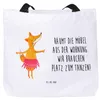 Mr. & Mrs. Panda Tote Bag Fuchs Ballerina - Weiß - Produktbild-Vorschau 1