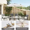 Sekey Parasol Rectangulaire 210 x 140 cm - Parasol de Voir les images du produit 2