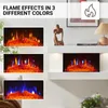 Elektrický krb BALDERIA Ida – nástenný krb – biely Náhľad obrázku produktu 3