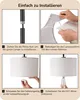EDISHINE Stehlampe Bogenlampe Wohnzimmer mit LED-Glühbirne, Produktbild-Vorschau 6