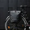 Fahrradtasche schwarz Packtasche 25 L Gepäckträgertasche Produktbild-Vorschau 7