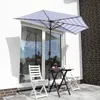Sekey Balkonschirm Halbrund 270 cm – Sonnenschirm mit Produktbild-Vorschau 9