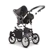 Kinderwagen-Set Craft 4 in 1 in Schwarz-weißer Streifen - Produktbild-Vorschau 4