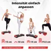 COSTWAY 3-in-1 Aerobic Stepper höhenverstellbar, Fitness Produktbild-Vorschau 4