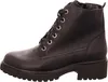 A black leather lace-up boot shown from the side against a white background. Anteprima dell’immagine prodotto