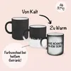 Trendation - Lustige Farbwechsel Zauber-Tasse Spruch - Das Produktbild-Vorschau 2
