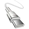 Baseus CATJK-C02 Mobiltelefonkabel Wei 1 m USB C Produktbild-Vorschau 3