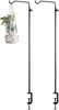 Deko-Tischhaken - Schwarz - Metall - H 90 cm - 2er Set Produktbild-Vorschau 1