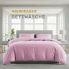 Lavea® Bettwäsche 135x200 cm, 4-teilig, 2 Bettbezüge Produktbild-Vorschau 1