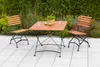 Merxx Gartenmöbelset "Schlossgarten" 3tlg. - Flachstahl mit Produktbild-Vorschau 1