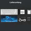 65% Mechanische Tastatur 68 Tasten, RGB Beleuchtung, Hot Produktbild-Vorschau 7